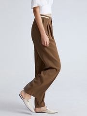 Crossed Paths Straight Leg Pants