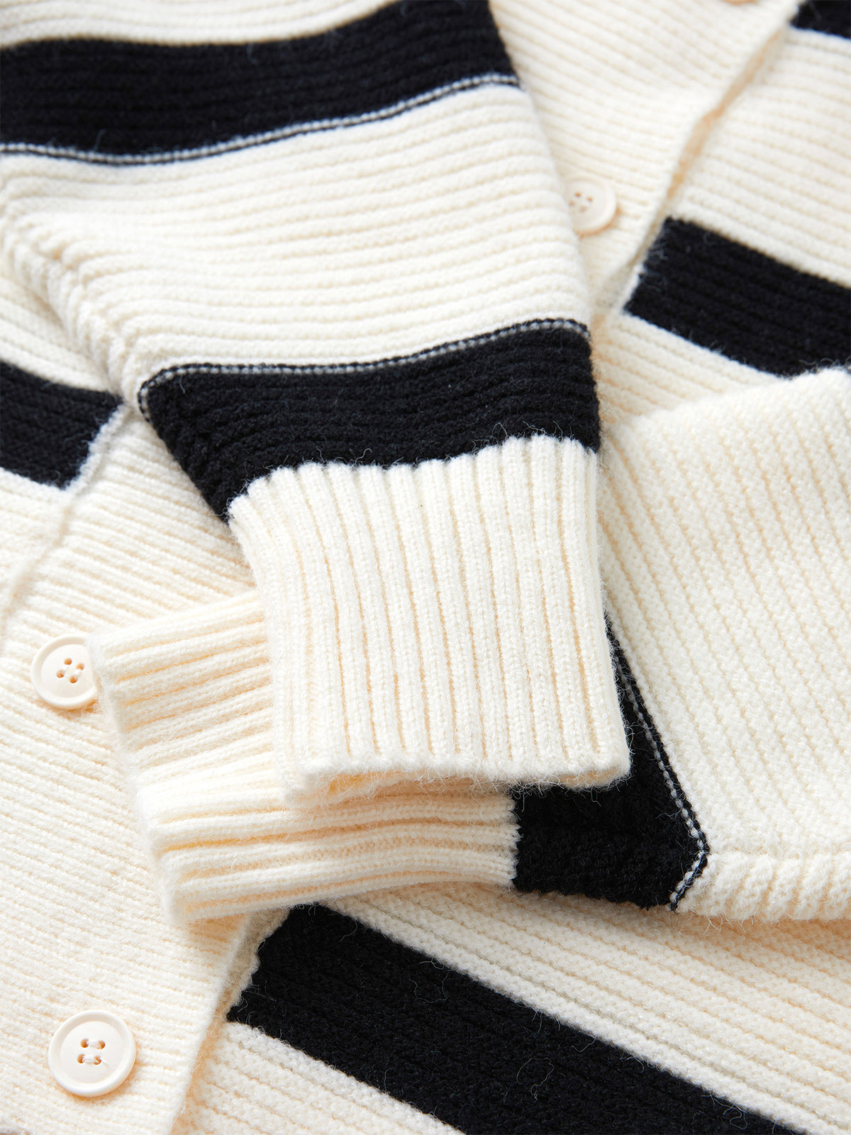 Alabastar Stripe Knit Cardigan