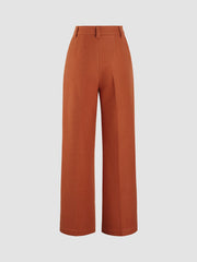 Sunset Fantasy Pleated Wide Leg Pants