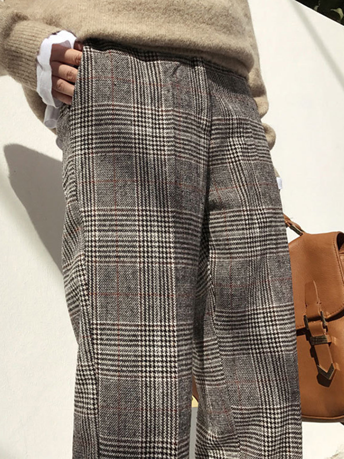 Glen Plaid Pant