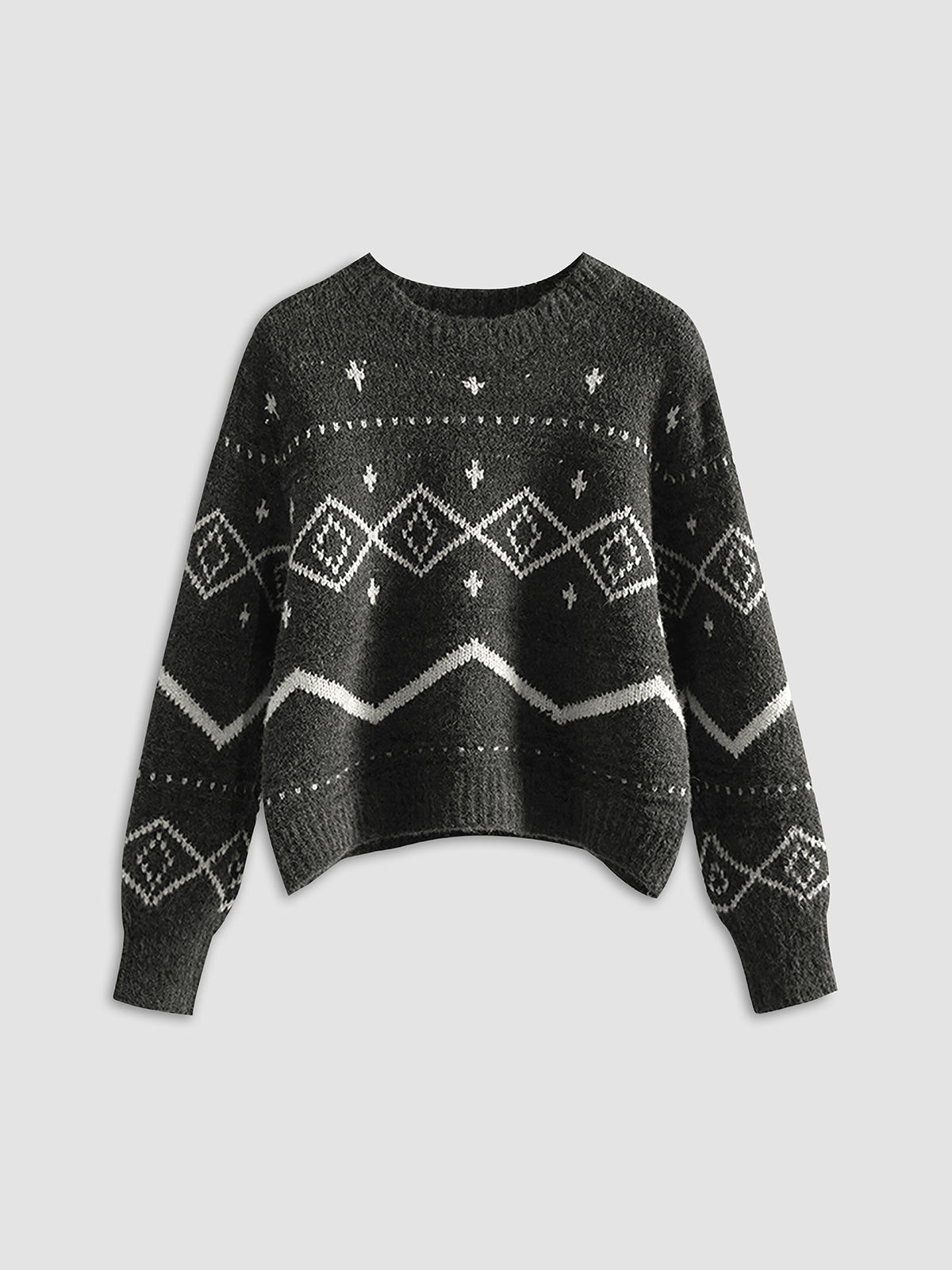 Diamonds Puzzles Sweater