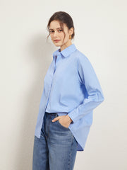 Effortless Miinds Sharp Collar Shirt