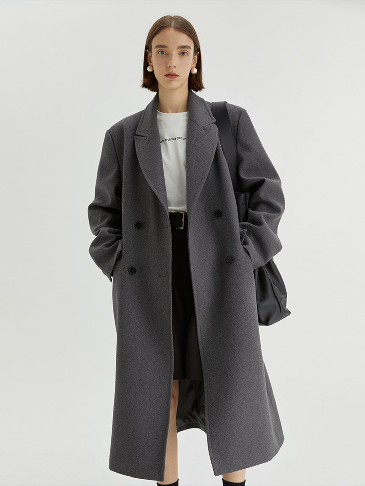 Solid Structured Coat