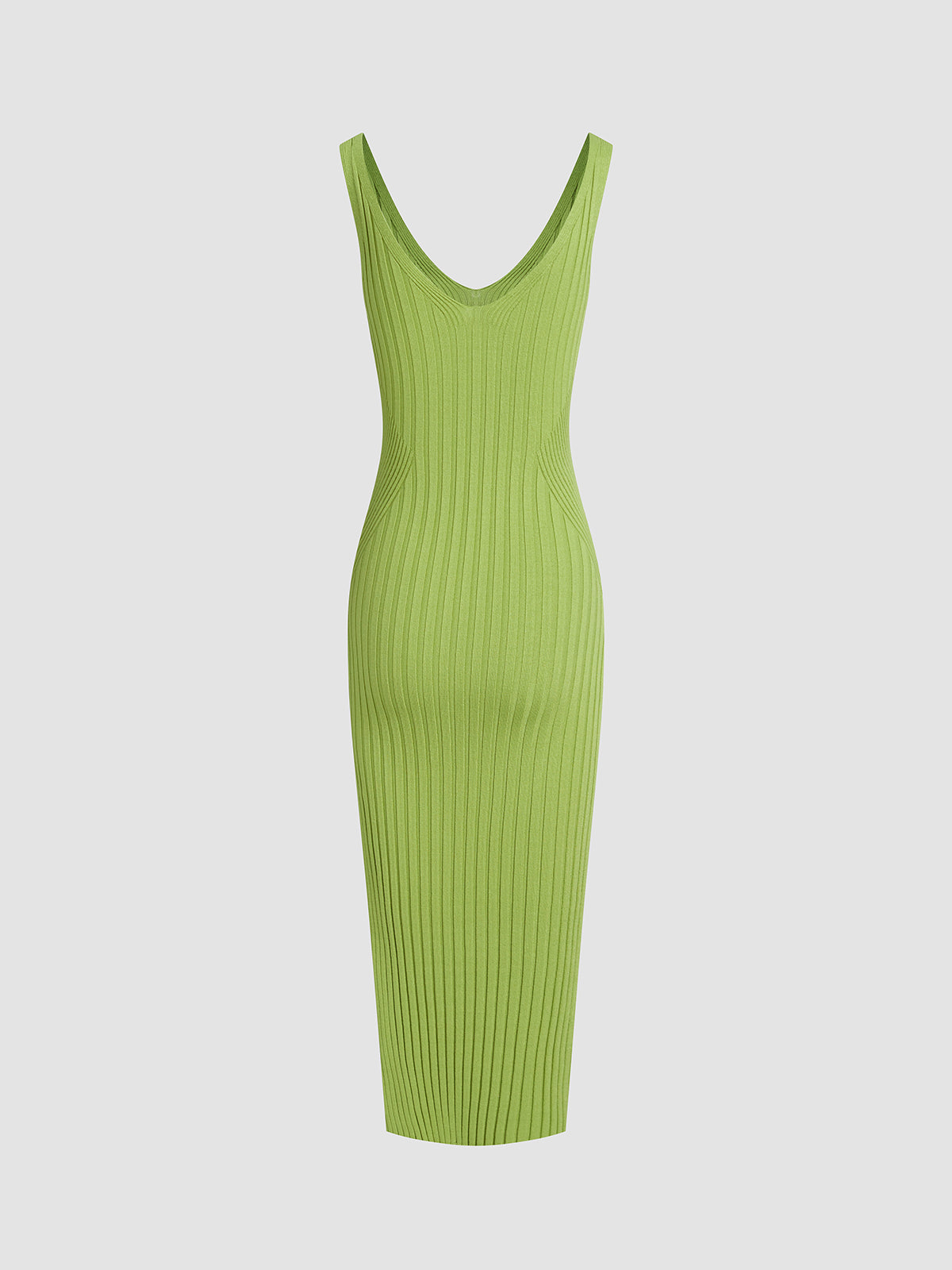 Early Spring Bodycon Slit Sweater Dress
