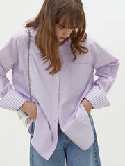 Lilac Dreams Oversized Shirt