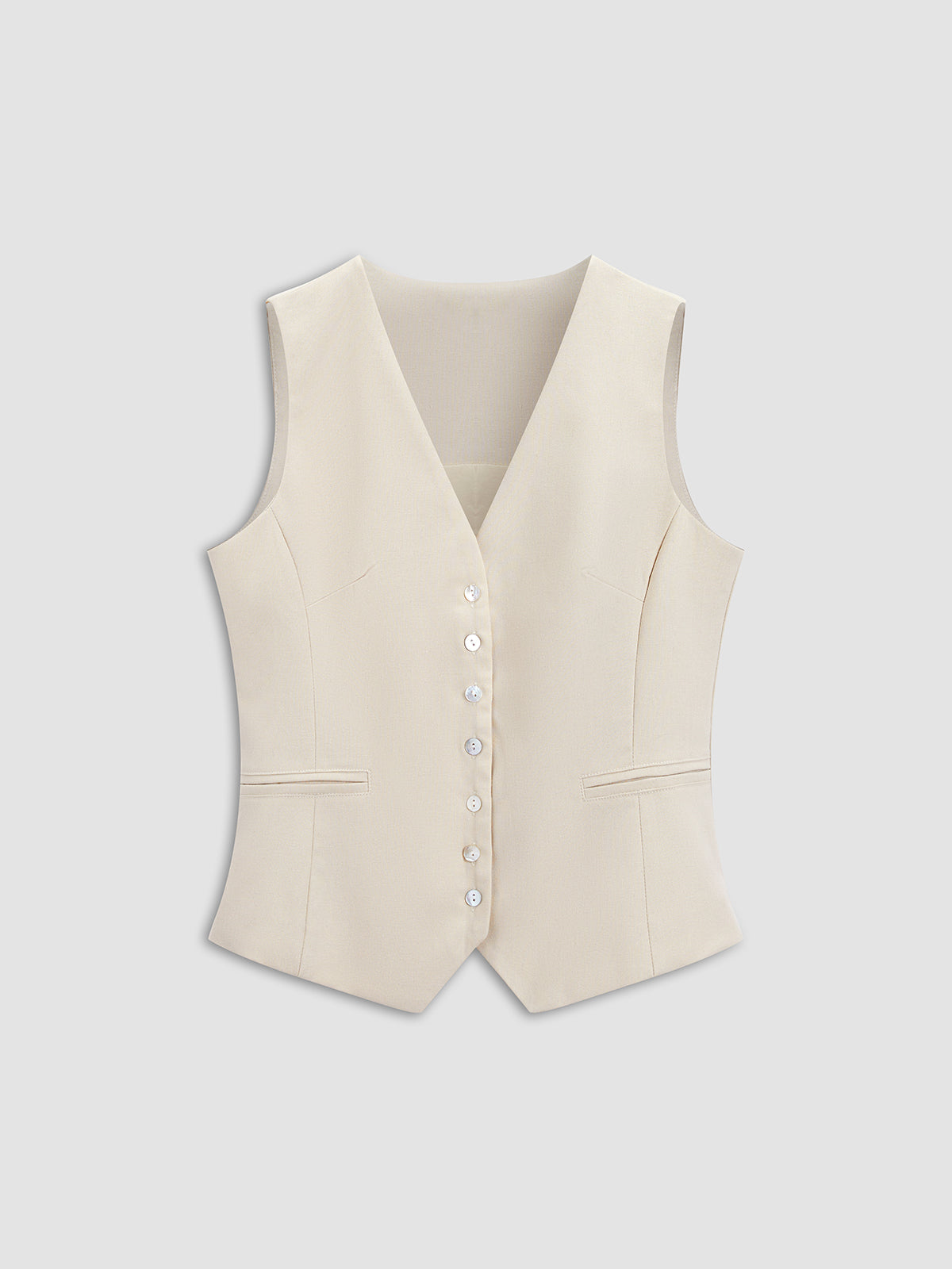 Leisure Button Up Vest