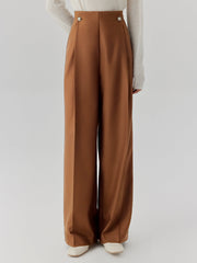 Fall Leaves Wide Leg Pants