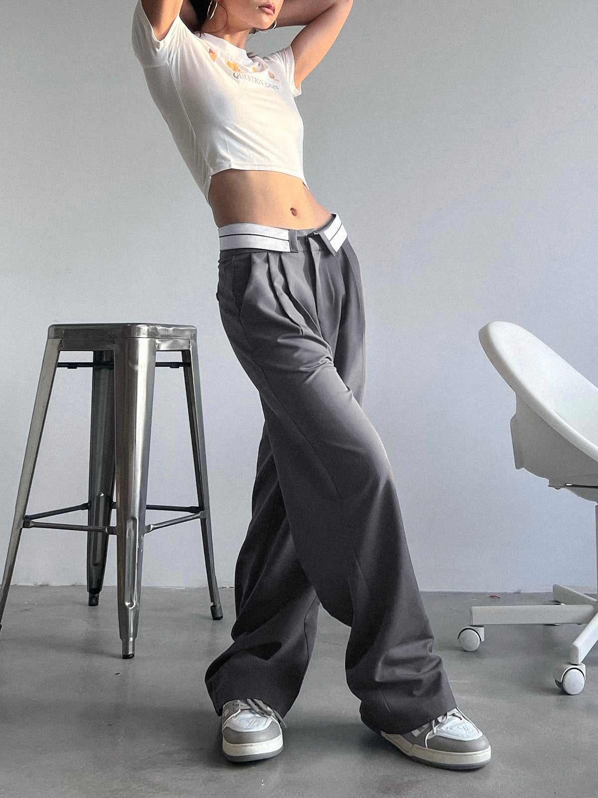 Recreation Day Straight Leg Dress Pants