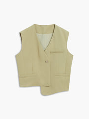 Leisure Asymmetrical Vest