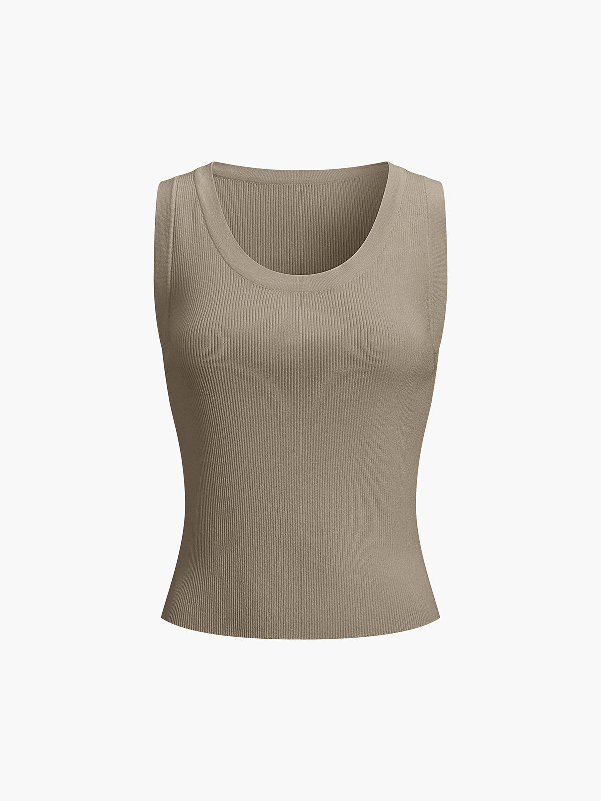 Basic Crew Neck Tank Top