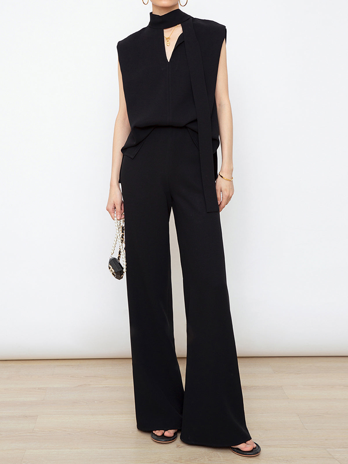 Effortless Full Length Wide Leg Pants