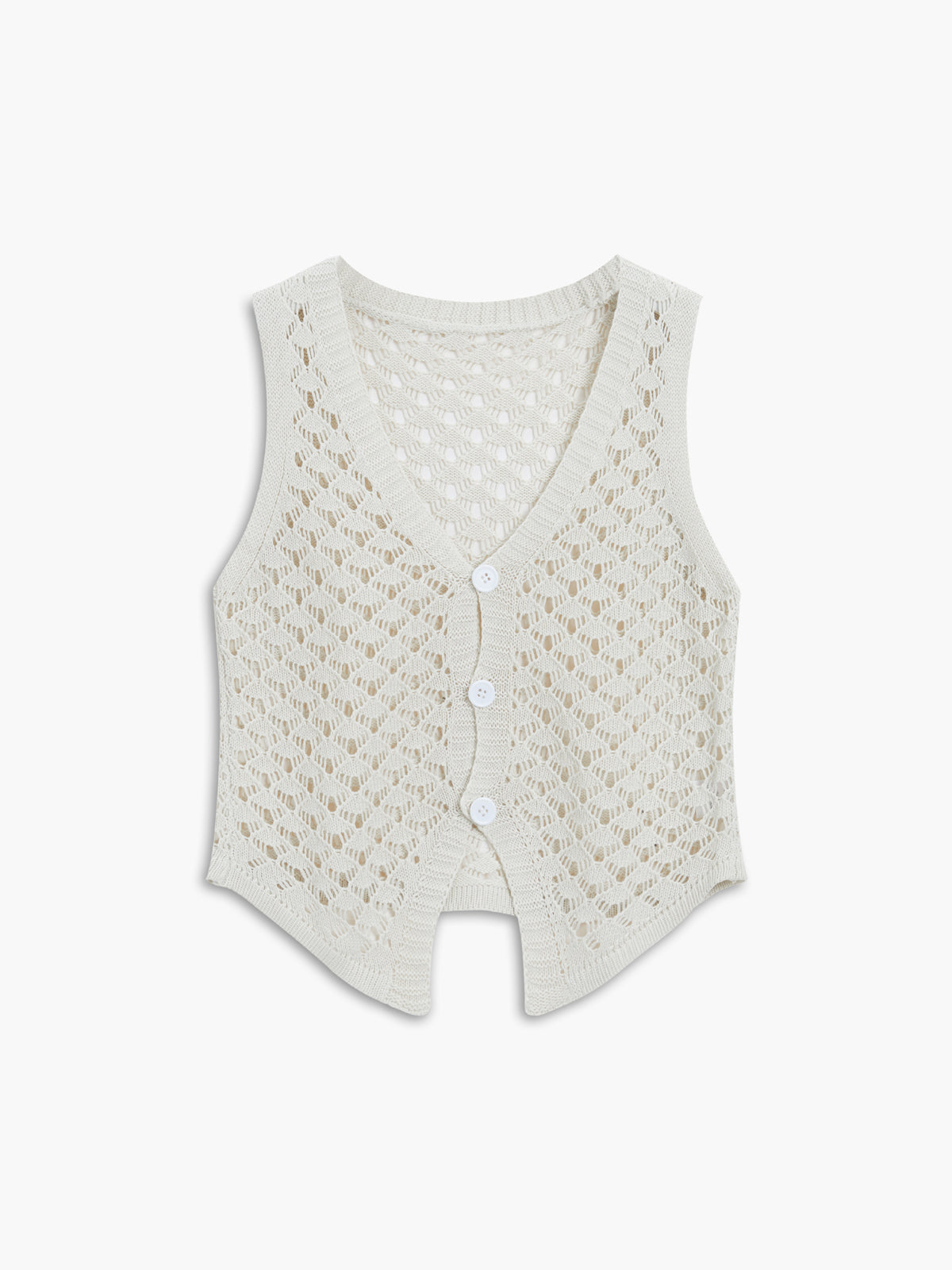 Vintage Crochet Eyelet Tank Top