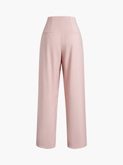 Everyday Pleat Straight Leg Pants