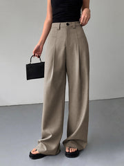 Divine Pleat Wide Leg Dress Pants