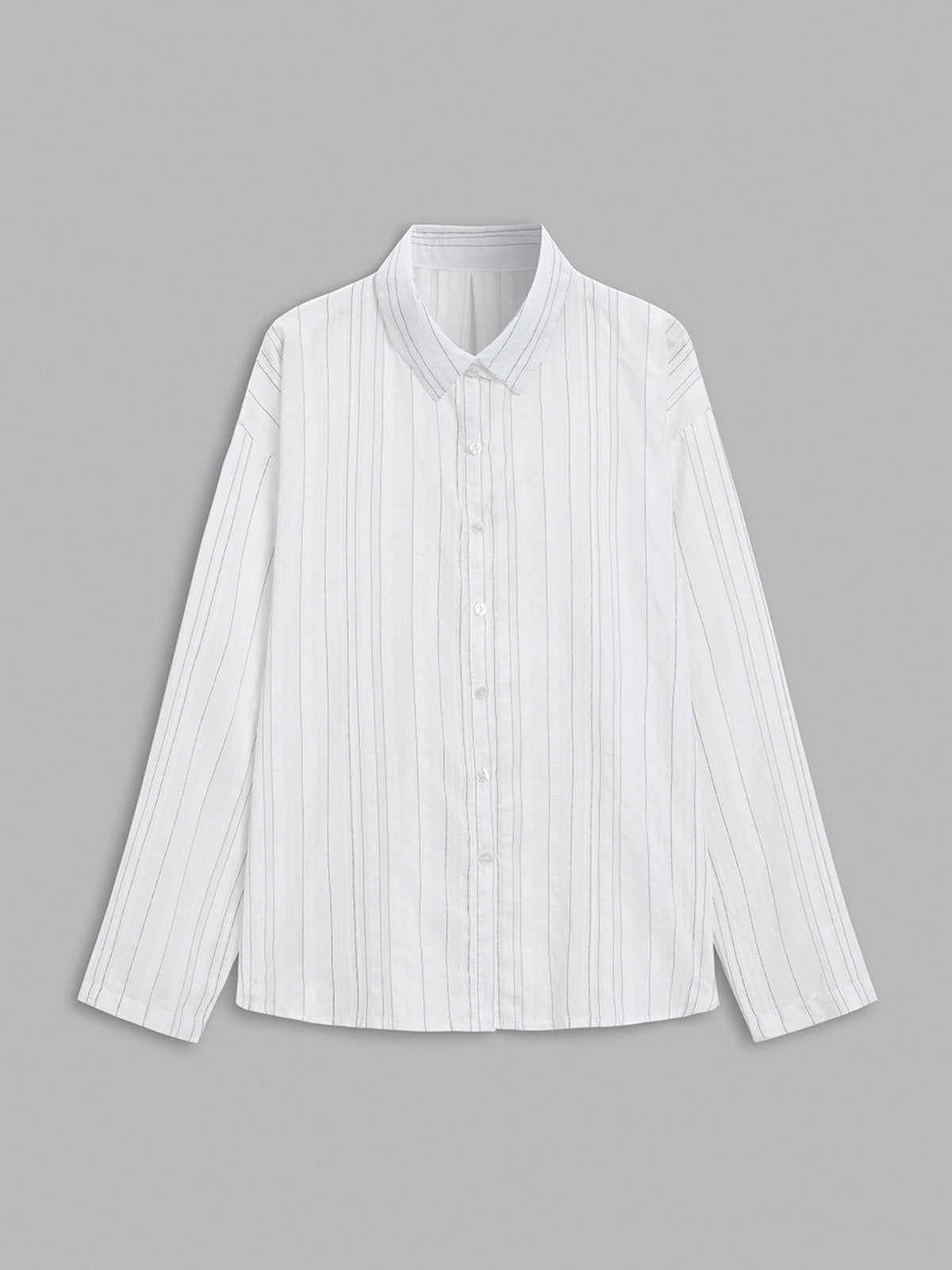 Utility Pinstripe Button Down Shirt