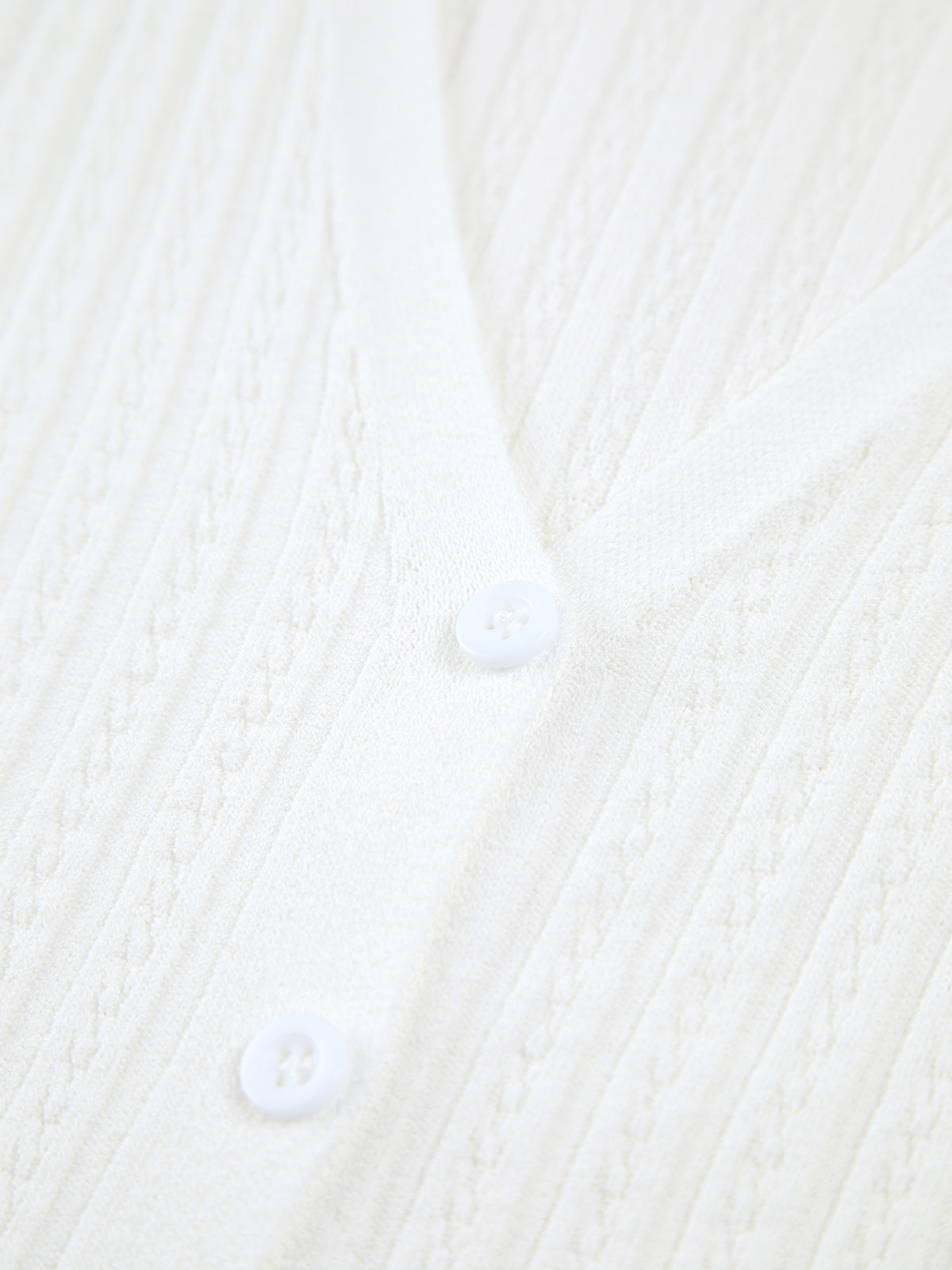 Lightweight Polo Knit Top