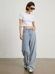 Soho Blue Denime Wide Leg Jeans