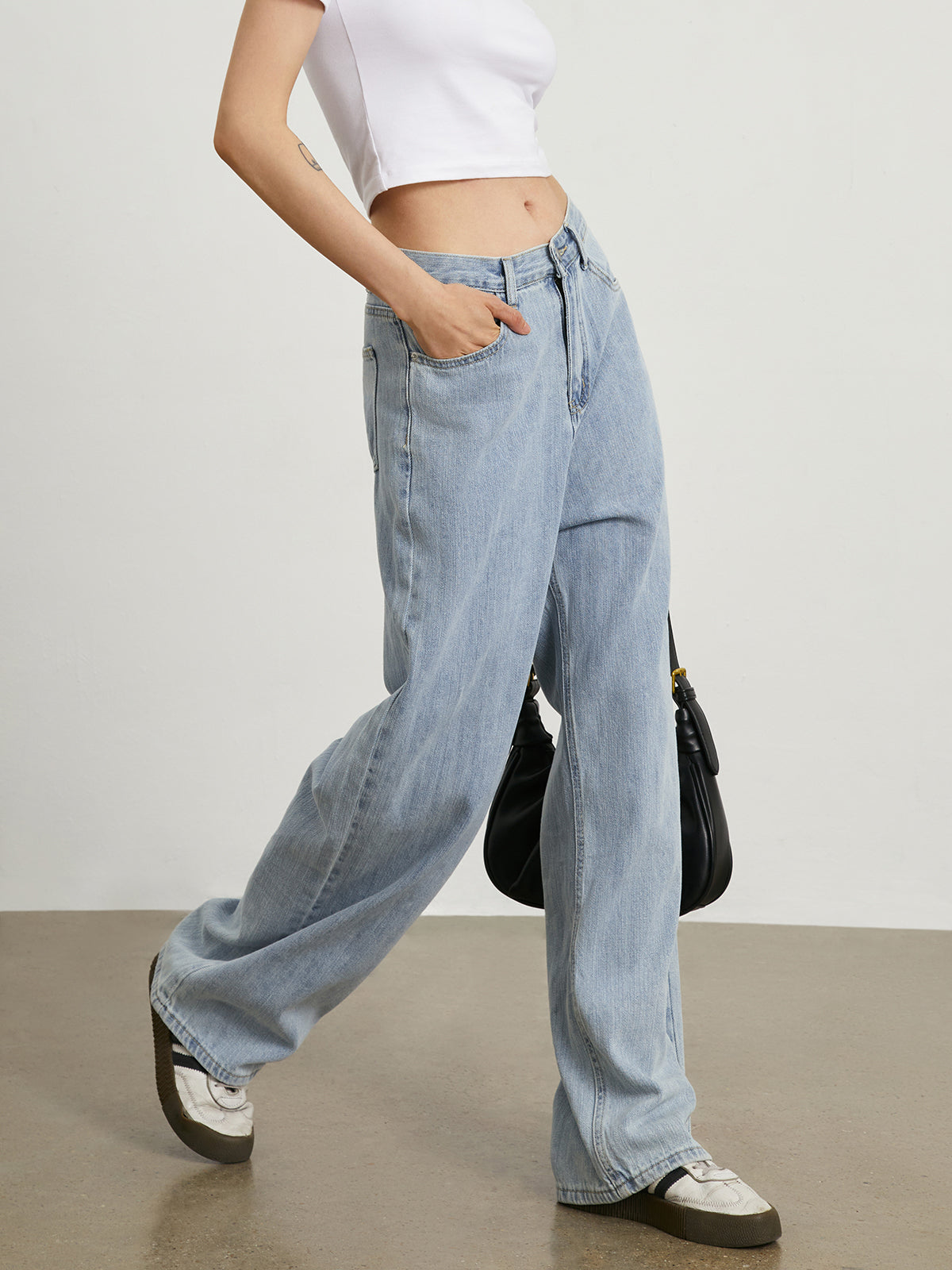 Soho Blue Denime Wide Leg Jeans