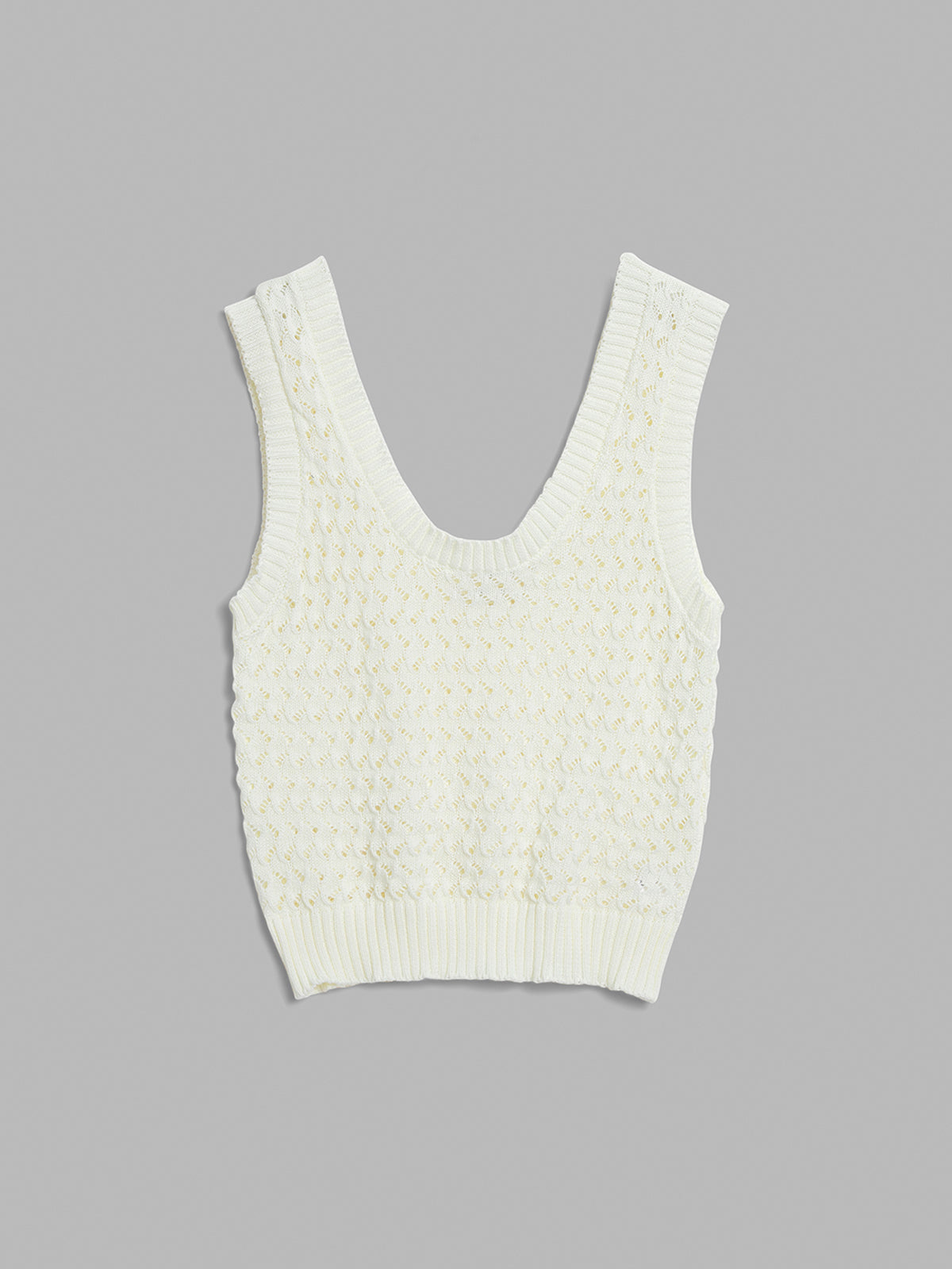 Crochet Crop Tank Top