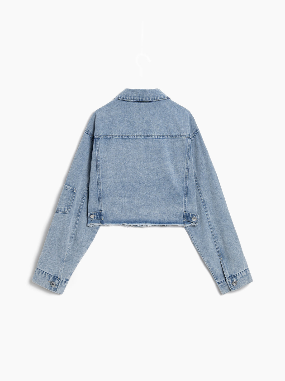 Denim Crop Jacket