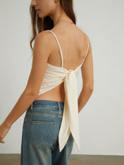 Tied Handkerchief Cami Top