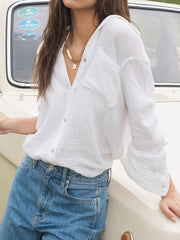 Leisure Cotton Button Down Shirt