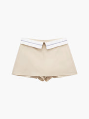 Fold Over Waistband Shorts