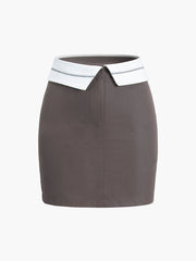 Reversible Waistband Skirt