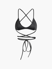 Solid Tied Bralette Top