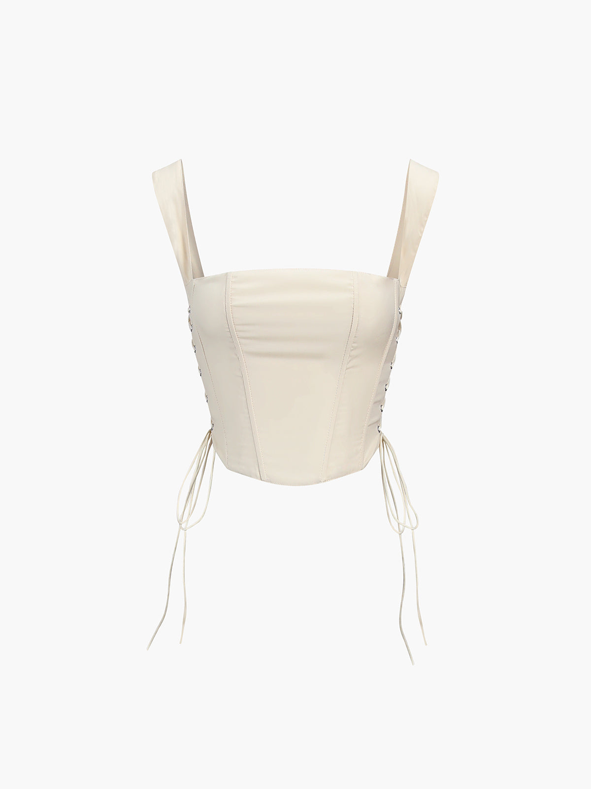 Off-white Classic Fitted Crop Corset