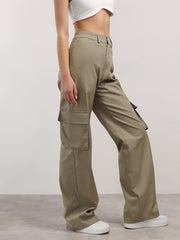 Street Pockets Wide Leg Pants