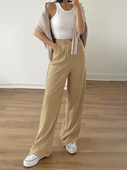 Smart Wide Leg Pants