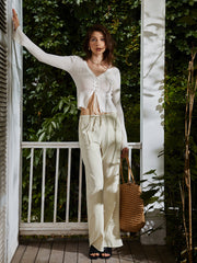 Vacay Mood Wide Leg Pants