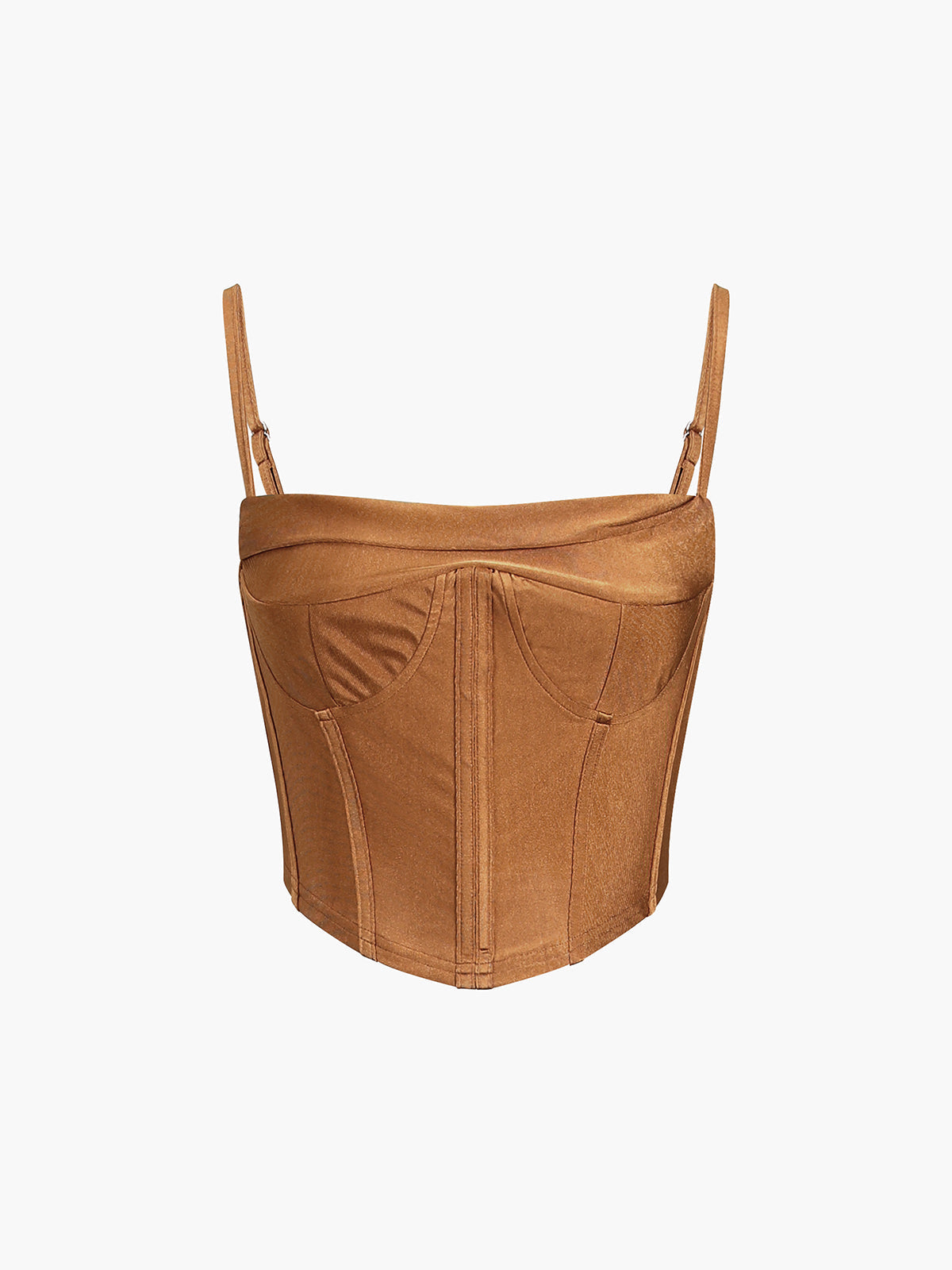 Brownie Crop Corset Top