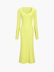 Limoncello Flowy Long Dress