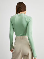 Mint Long Sleeve Bodysuit