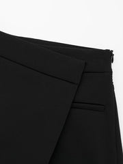 Asymmetric Layered Shorts