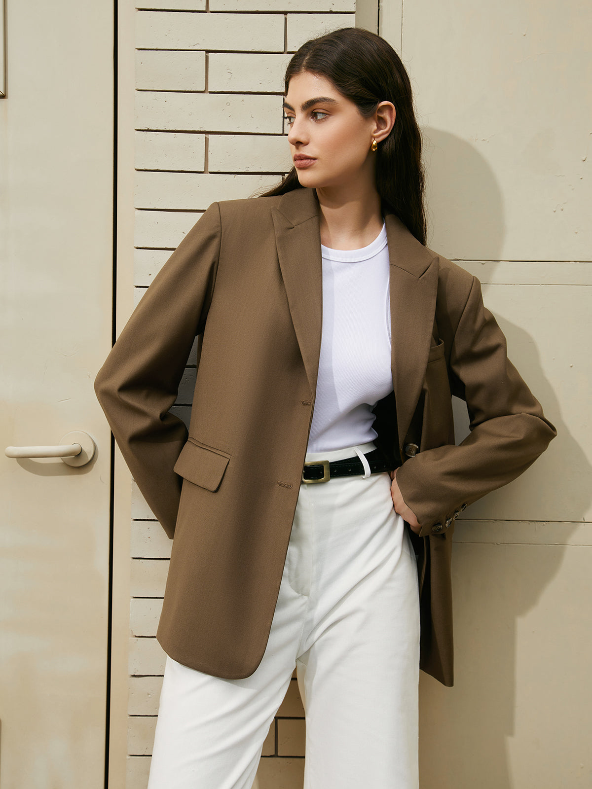 Go Slow Structured Blazer