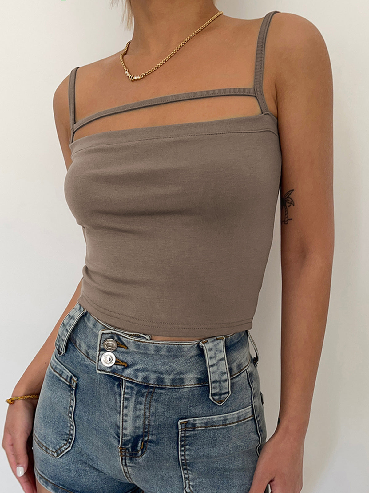 Hailey Crop Tank Top