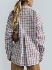 Oversized Checker Shirt