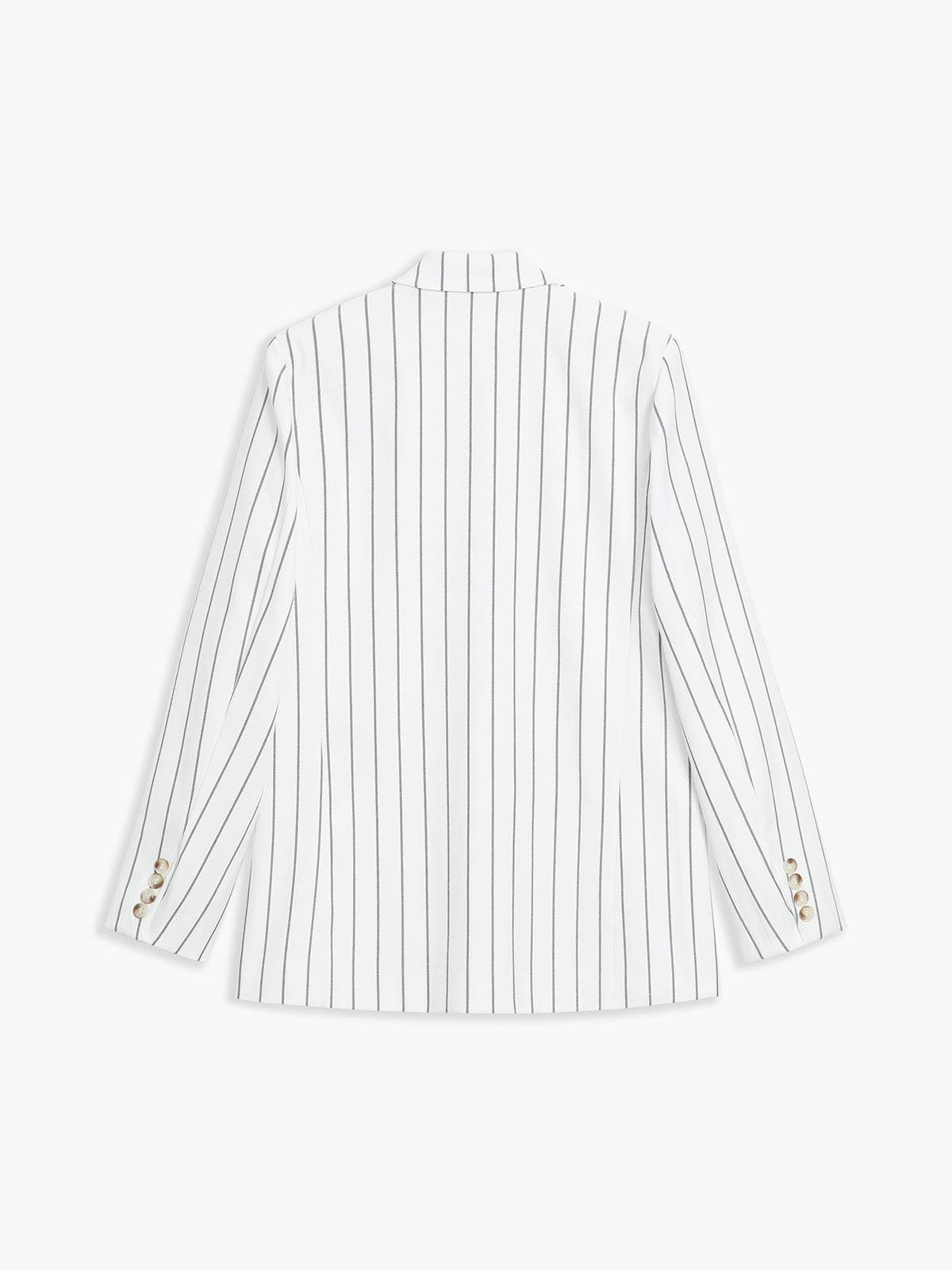 Pinstripe Single Breasted Blazer