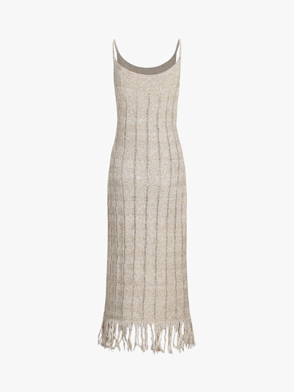Portofino Knit Fringed Midi Dress
