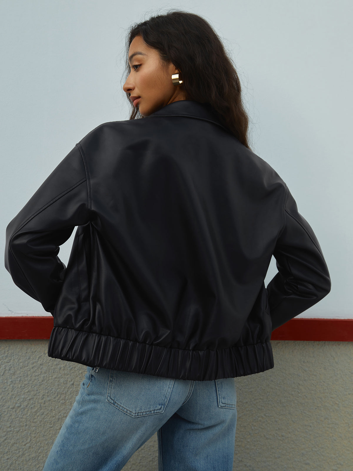 The Main Season Faux Leather Jacket