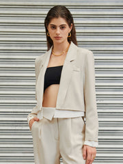 Release Me Crop Blazer