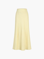 Limoncello Rib Maxi Skirt