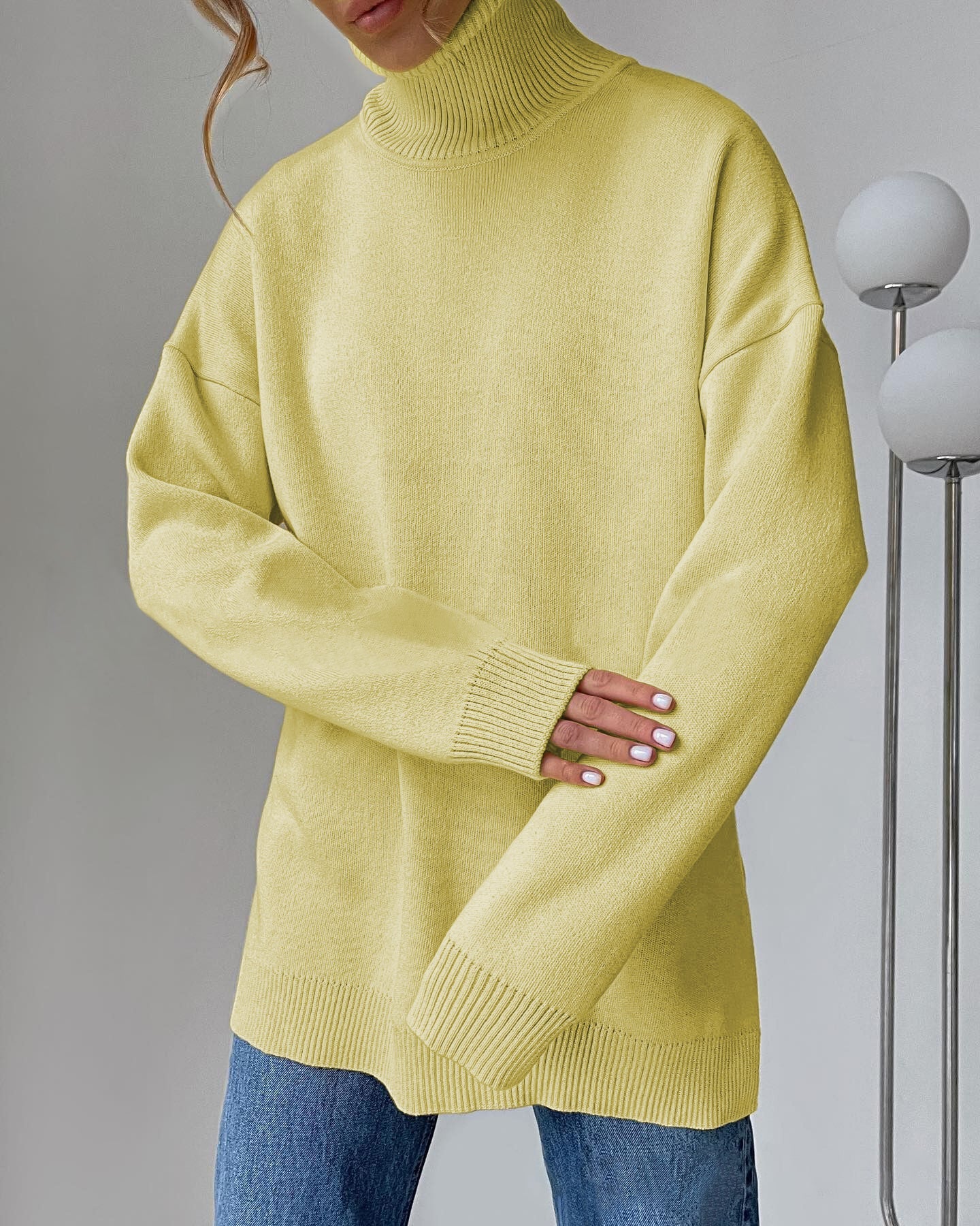Lean On Me Turtleneck Sweater