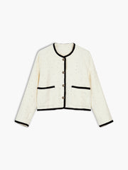 Old Money Aesthetics Sequin Blazer