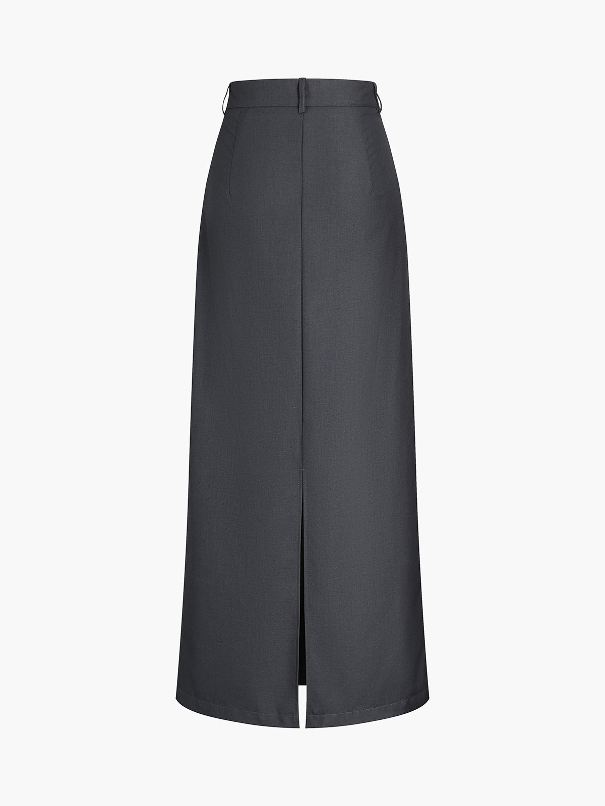 Made For You Pockets Slit Skirt