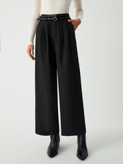 Essential Wide Leg Culotte Pants