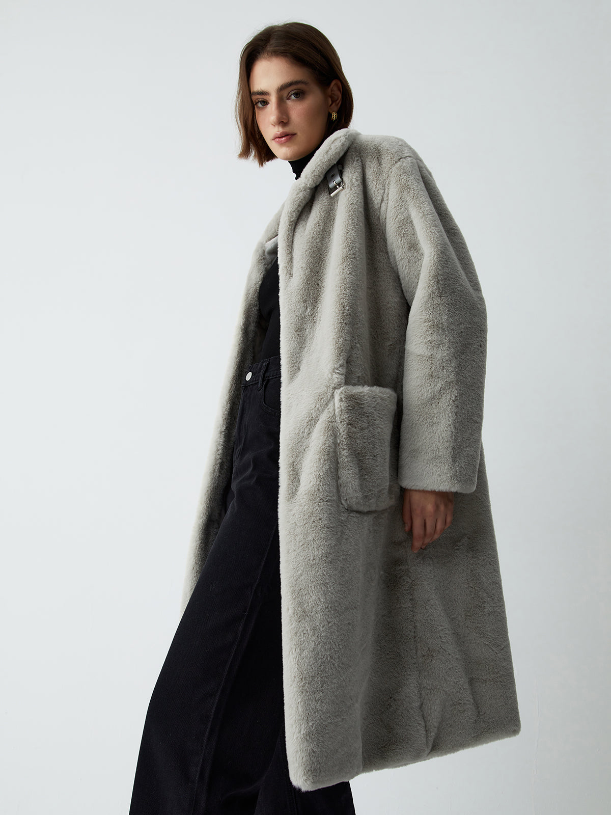 Essential Fur Fleece Coat